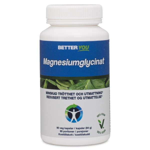 Better You Magnesiumglysinaatti, 90 kapselia -20%
