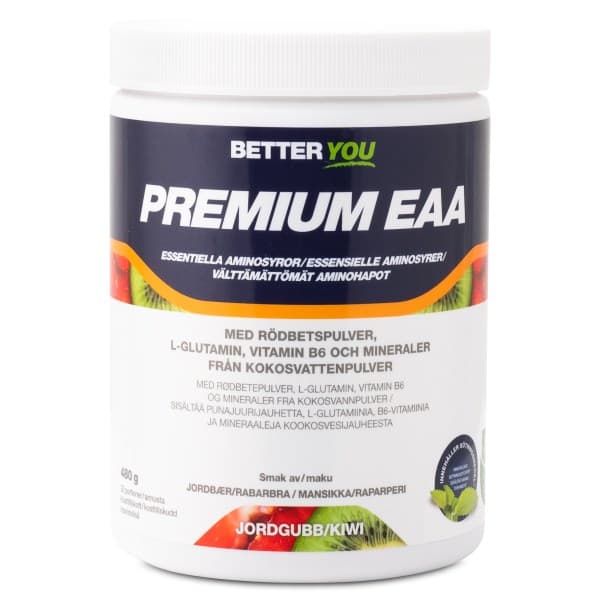 Better You Premium EAA, Mansikka/Kiivi, 480 g -20%