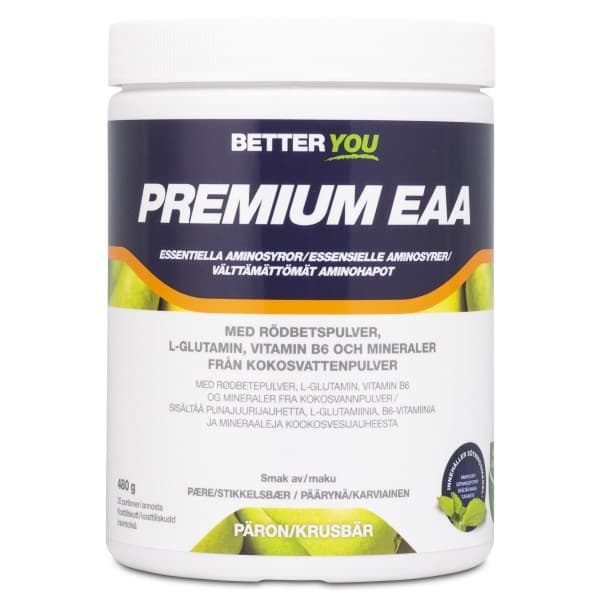 Better You Premium EAA, Päärynä/Karviainen, 480 g -20%