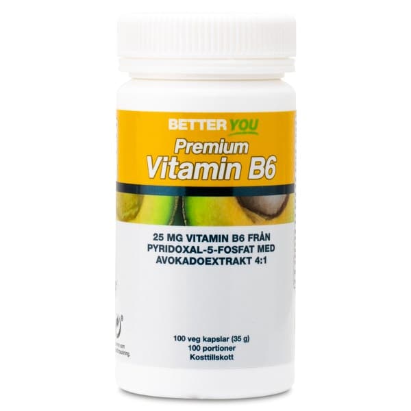 Better You  Premium B6 Vitamiini, 100 kapselia -20%