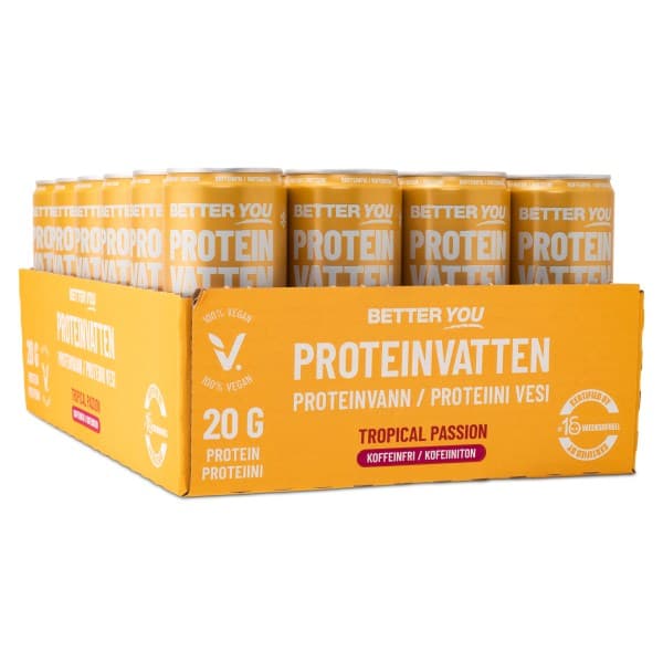 Better You Proteiinivesi, Tropical Passion, 24 kpl -20%