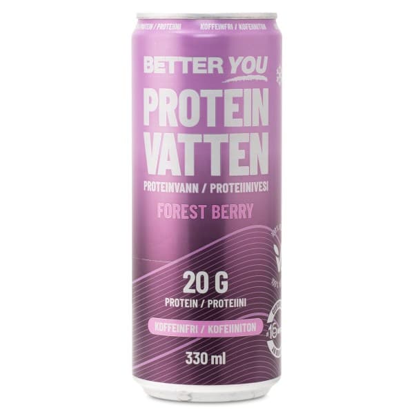 Better You Proteiinijuoma Hiilihapoilla, Forest Berry, 1 kpl -21%