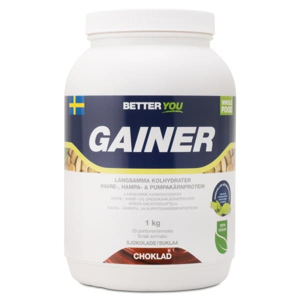 Better You Vege Gaineri, Suklaa, 1 kg -20%