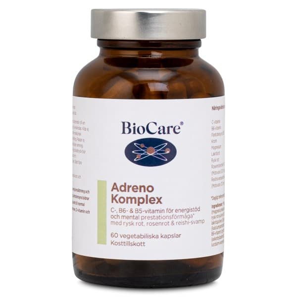 BioCare Adreno Kompleksi, 60 kapselia -20%
