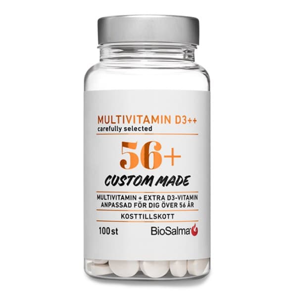 BioSalma Monivitamiini 56+ D3++, 100 tablettia