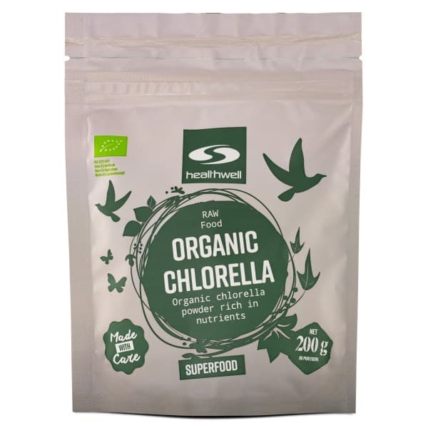 Healthwell Chlorella Luomu, 200 g