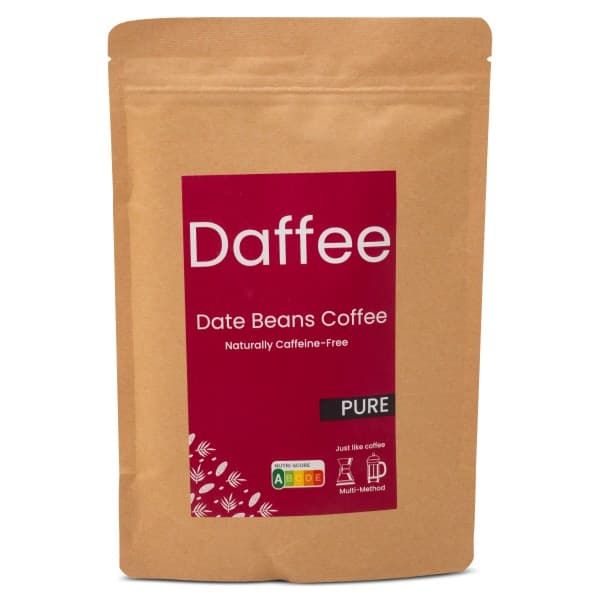 Daffee Kofeiiniton Taatelikahvi, Pure, 250 g
