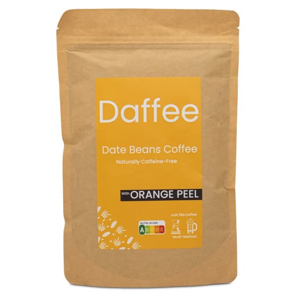 Daffee Kofeiiniton Taatelikahvi, Appelsiininkuori, 250 g