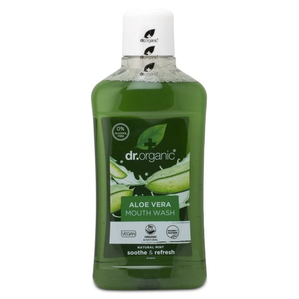 Dr Organic Aloe Vera Suuvesi , 500 ml