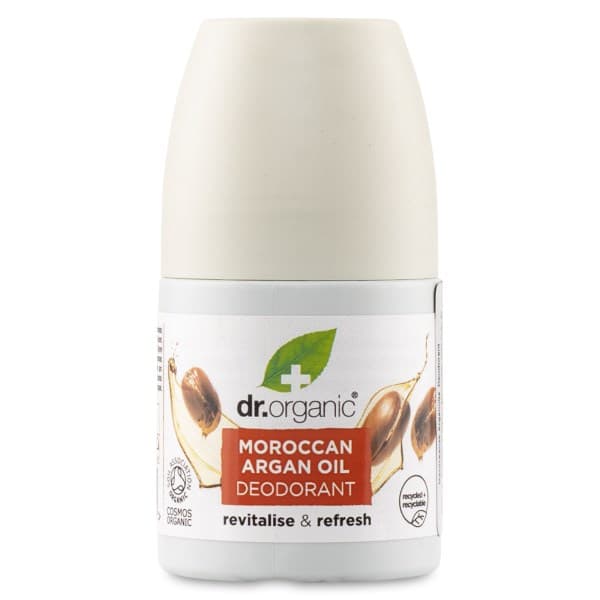 Dr Organic Deo Arganöljyllä, 50 ml