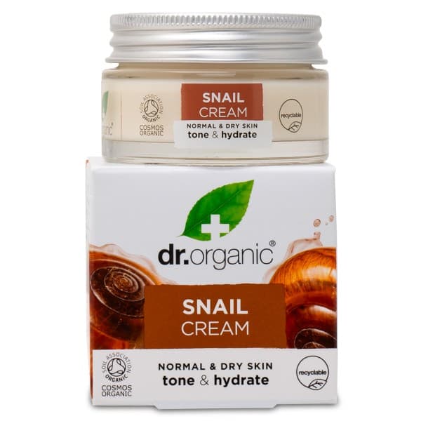 Dr Organic Snail Gel Cream, 50 ml -20%