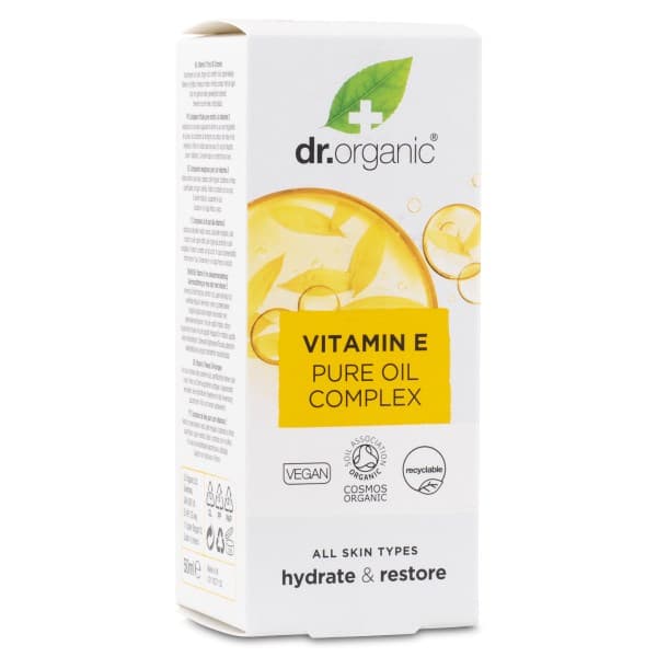 Dr Organic Vitamin E-vitamin Pure Oil, 50 ml