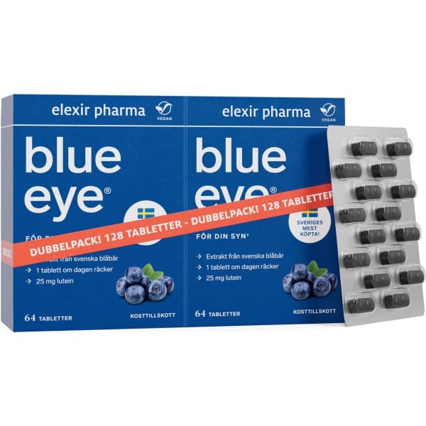 Elexir Pharma Blue Eye, 128 tablettia -25%