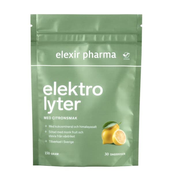 Elexir Pharma Elektrolyytit, Sitruuna, 150 g -25%