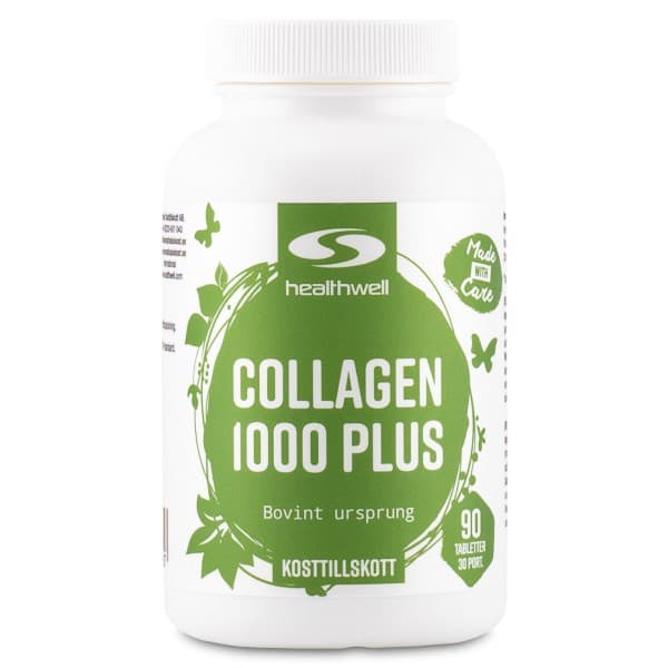 Healthwell Collagen 1000 Plus, 90 tablettia