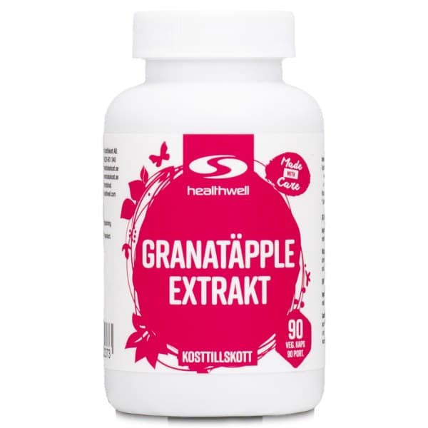 Healthwell Granaattiomenauute, 90 kapselia