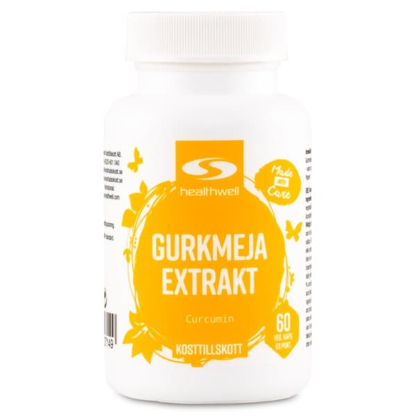 Healthwell Kurkuma , 60 kapselia