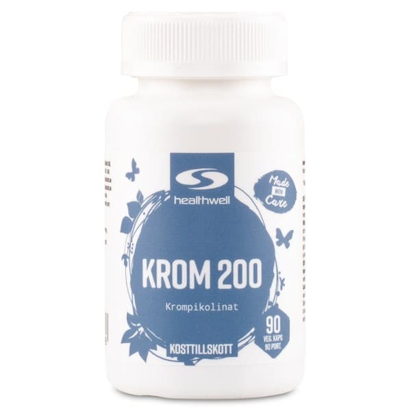 Healthwell Kromi 200, 90 kapselia