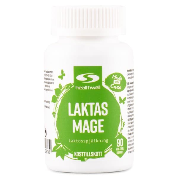 Healthwell Laktaasi Vatsa, 90 tablettia -20%