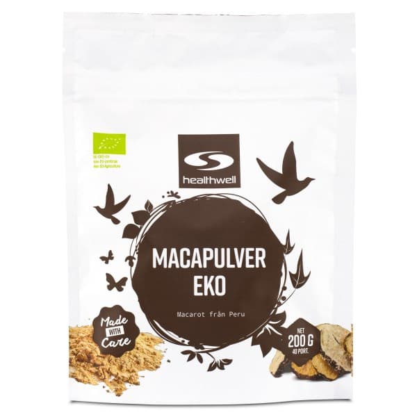 Healthwell Maca-jauhe, Luomu, 200 g