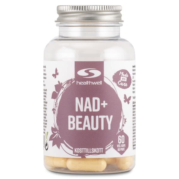 Healthwell NAD+ NAC+ Q10 Beauty, 60 kapselia -20%