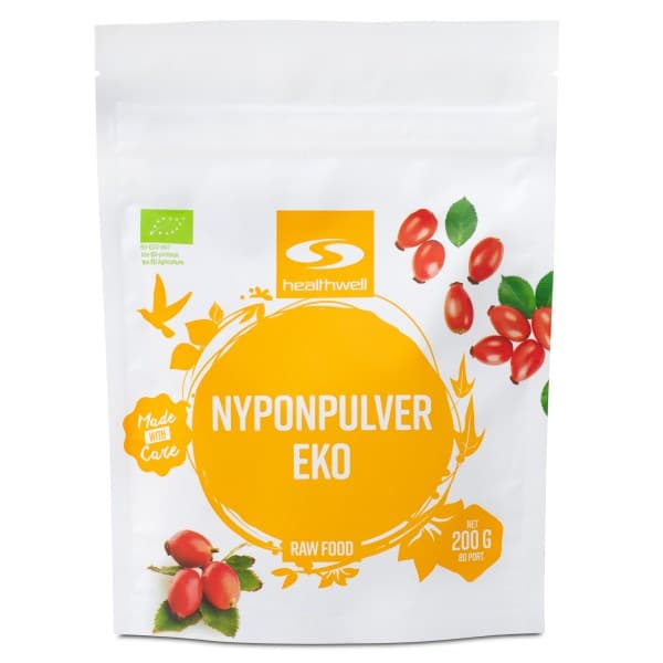 Healthwell Ruusunmarjajauhe Luomu, 200 g