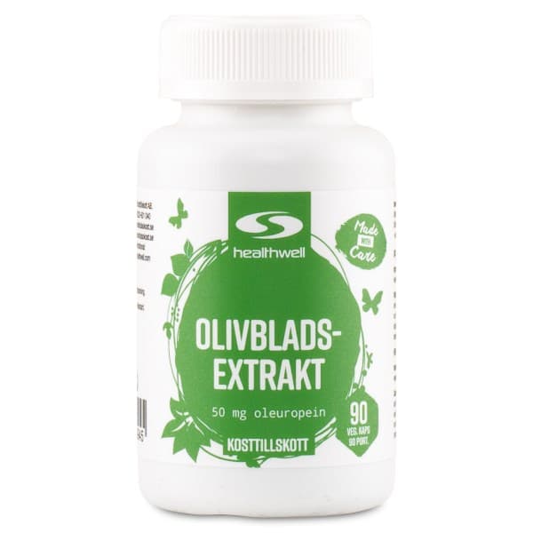Healthwell Oliivinlehtiuute, 90 kapselia