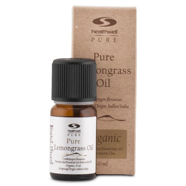 Healthwell PURE Sitruunaruohoöljy EKO, 10 ml