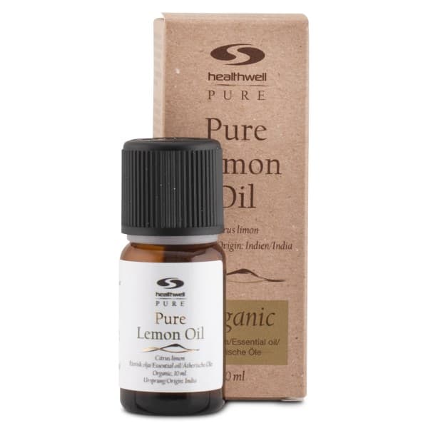 Healthwell PURE Sitruunaöljy EKO, 10 ml