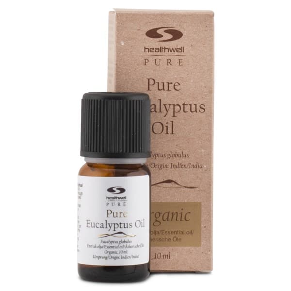 Healthwell PURE Eukalyptusöljy EKO, 10 ml