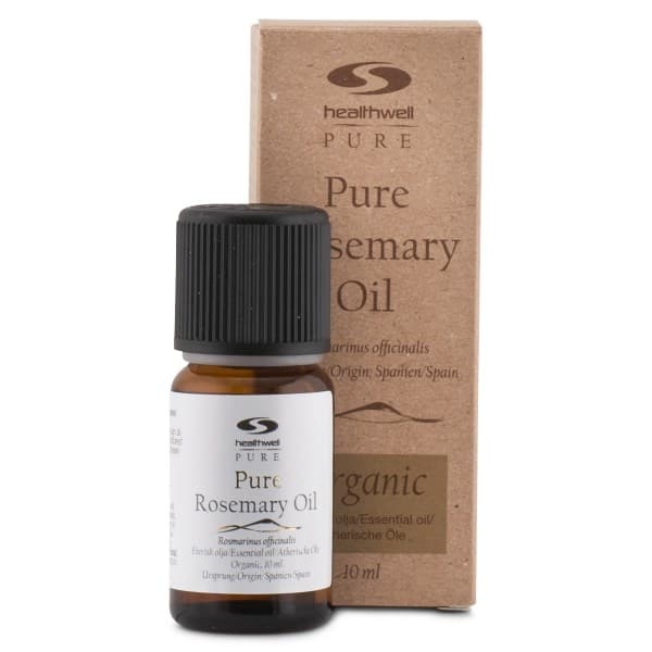 Healthwell PURE Rosmariiniöljy EKO, 10 ml