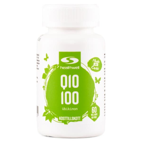 Healthwell Q10 100, 60 kapselia -20%