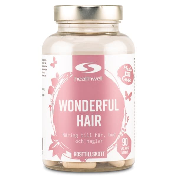 Healthwell Wonderful Hair, 90 kapselia -20%