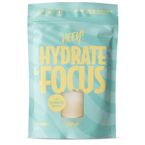 HEEY Hydrate & Focus, 240 g, Lemon -20%