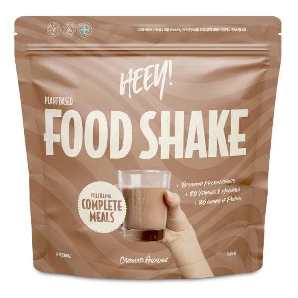 HEEY Food Shake, Hazelnut Chocolate, 1,4 kg -20%