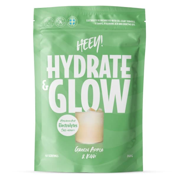 HEEY Hydrate & Glow, 240 g, Grönt Äpple/Kiwi -20%