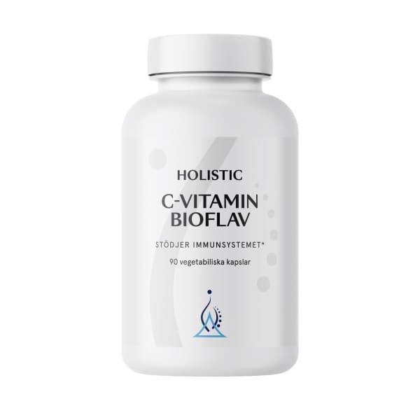 Holistic C-Vitamiini + Bioflav., 90 kapselia