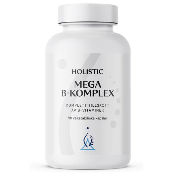 Holistic Mega B-komplex, 90 kapselia