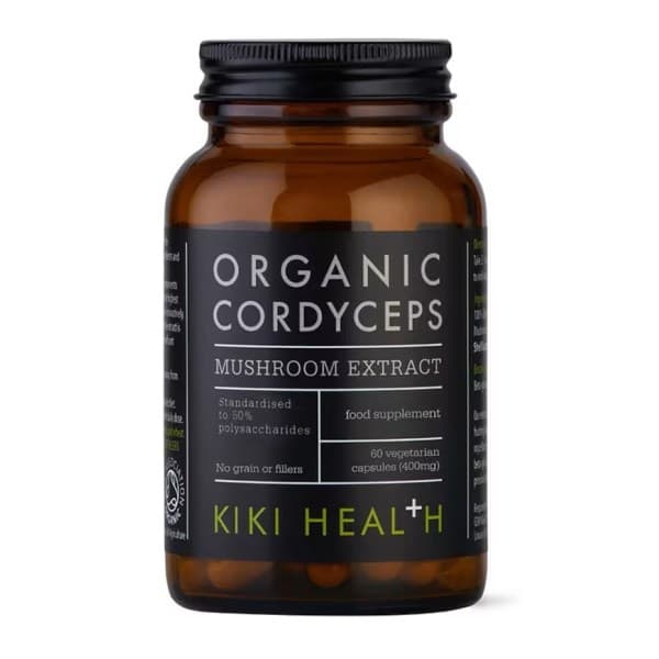 Kiki Health Organic Cordyceps Mushroom Extract, 60 kapselia -20%
