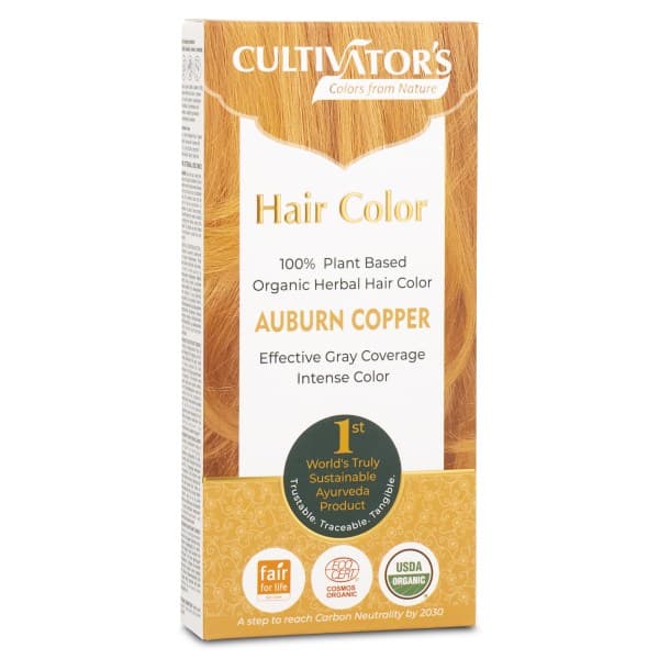 Miraz Organic Cultivators Hiusvärit, 1 kpl, Auburn Kupari -20%
