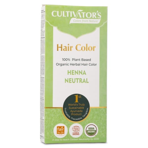 Miraz Organic Cultivators Hiusvärit, 1 kpl, Henna Neutraali -20%