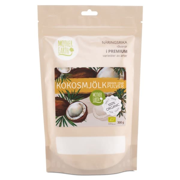 Mother Earth Kookosmaito Jauhe, 300 g -40%