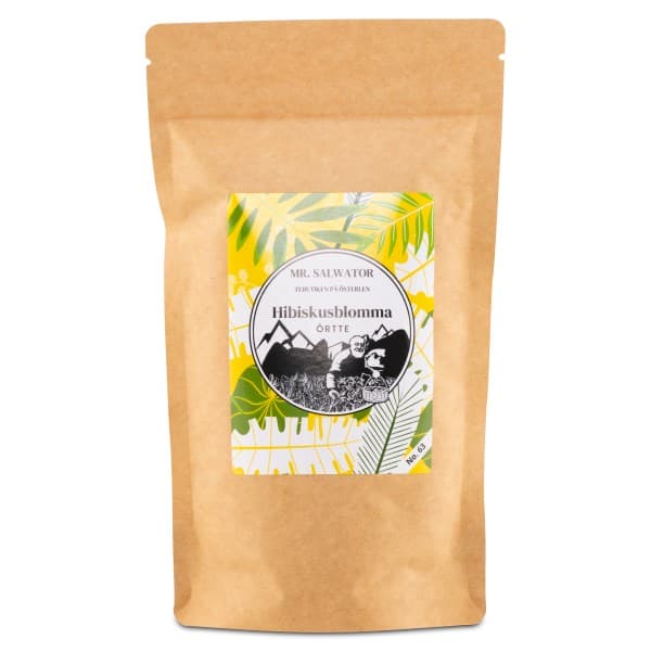 Mr. Salwator Ratkaistu Hibiscus-kukka - Irtotee, 100 g -20%