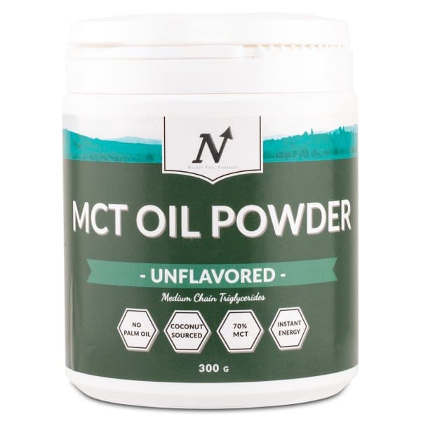 Nyttoteket MCT Oil Powder, Maustamaton, 300 g -20%