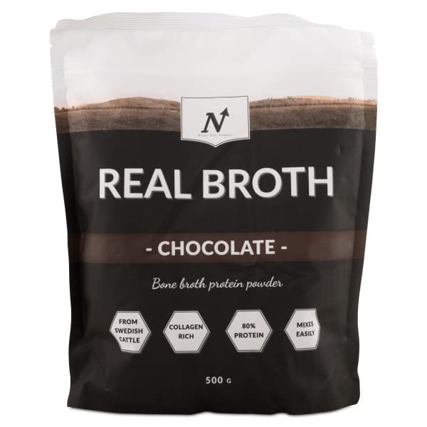 Nyttoteket Real Broth, Chocolate, 500 g -20%