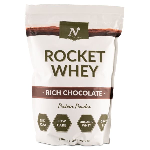 Nyttoteket Rocket Whey, Rich Chocolate, 900 g -20%