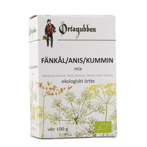 Örtagubben Fenkoli/anis/kumina-Yrttisekoitus, 100 g