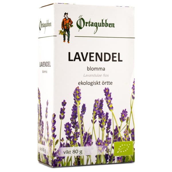 Örtagubben Laventeli Yrttitee, Luomu, 80 g