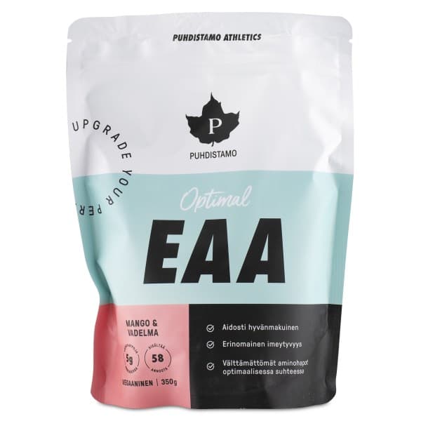 Puhdistamo Athletics Optimal EAA, Mango/Raspberry, 350 g