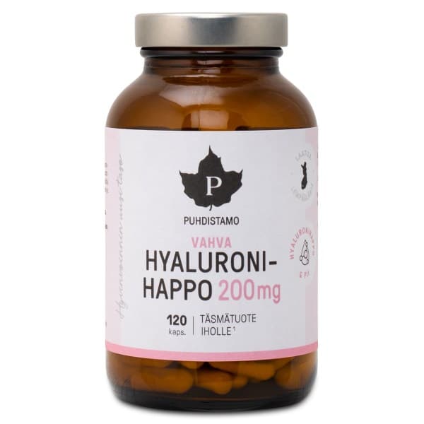 Puhdistamo Vahva Hyaluronihappo, 120 kapselia